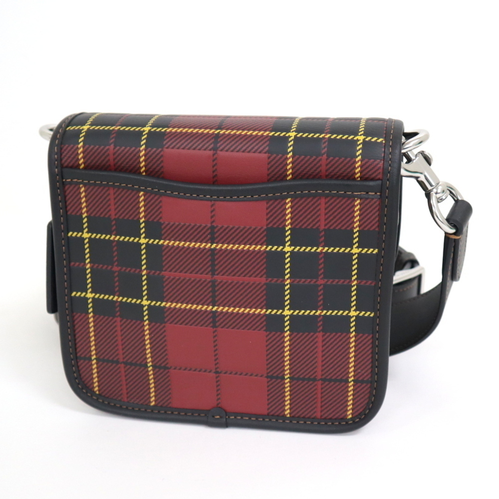 Coach Frankie Shoulder Bag Blood Print Red